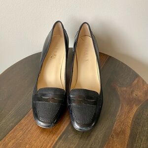 Ralph Lauren vintage heeled loafers
